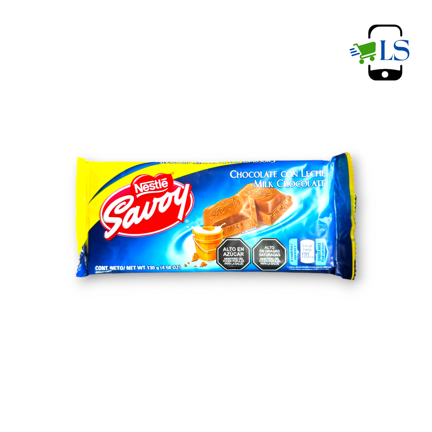 Chocolate leche savoy grande