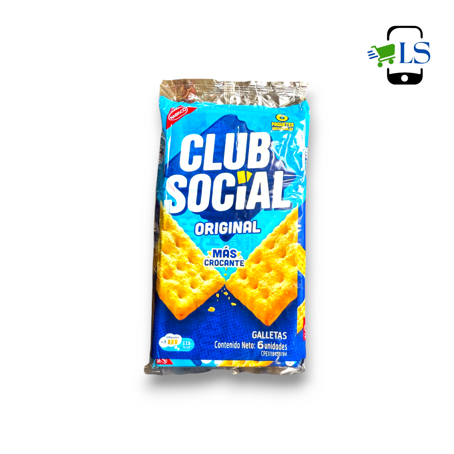 Galleta Club Social 6 UND