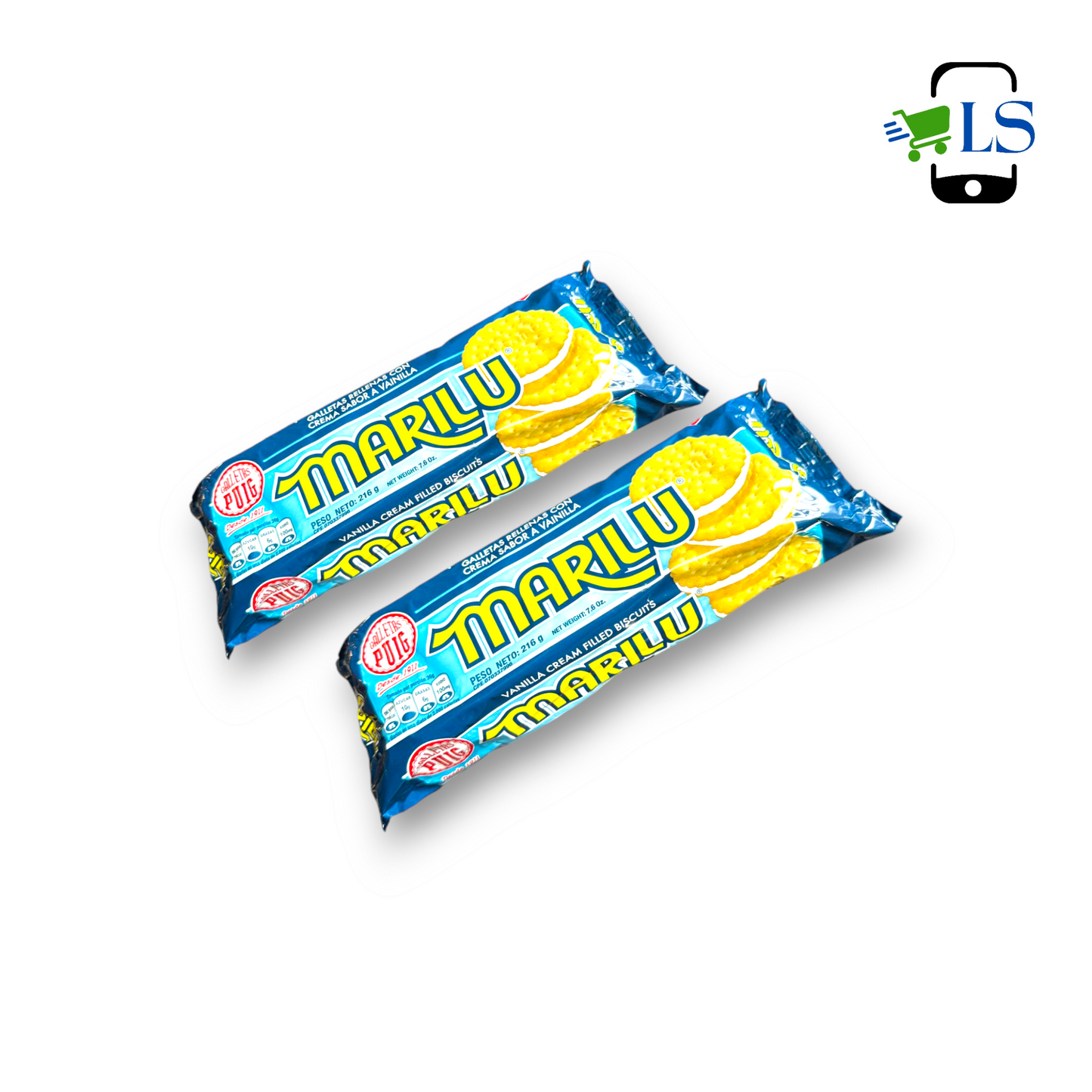 Galletas Marilu vainilla x 2