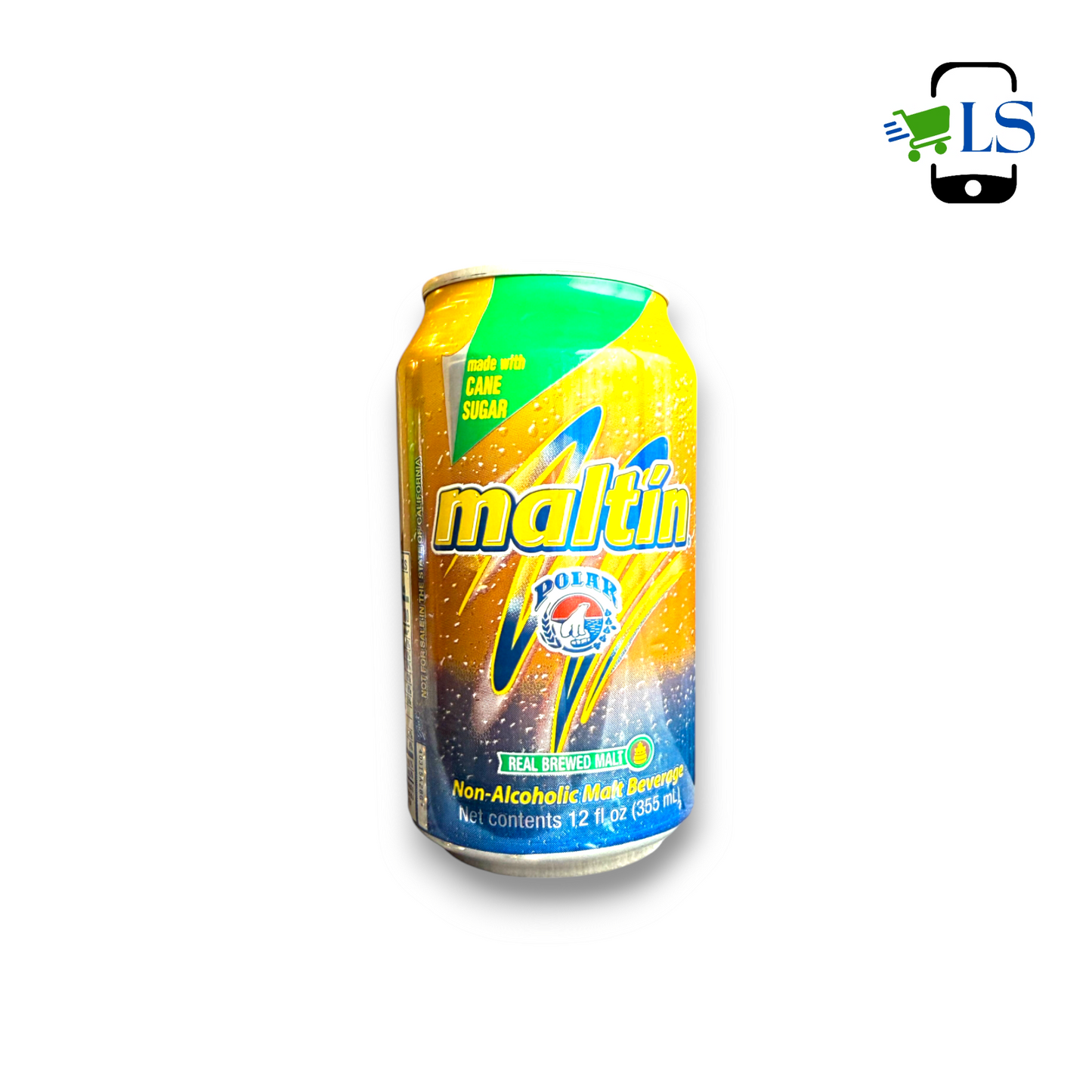 Malta polar lata 12oz