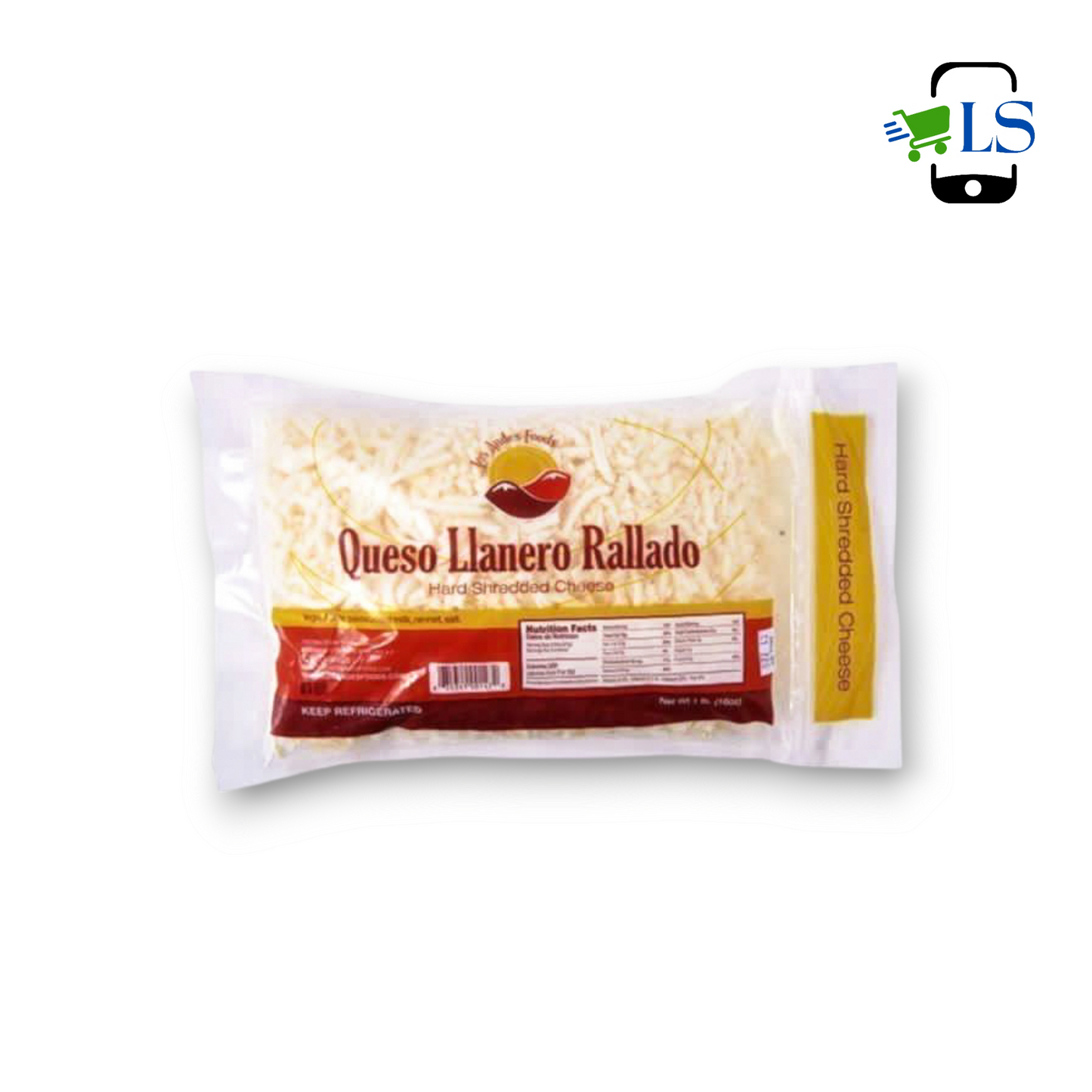 Queso llanero rallado - Los Andes Food