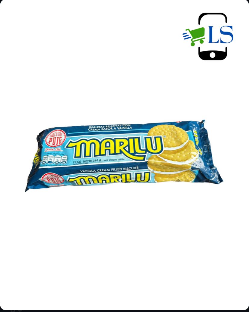 Galleta Marilú vainilla tubo
