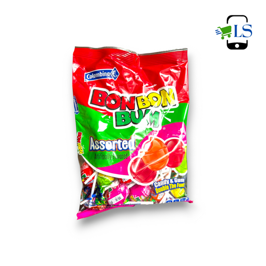 Chupetas bon bon bum surtida (bolsa)