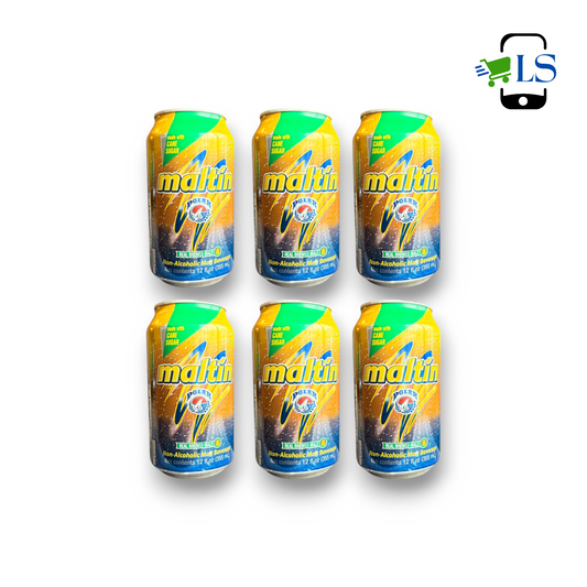Malta polar lata 12oz x6